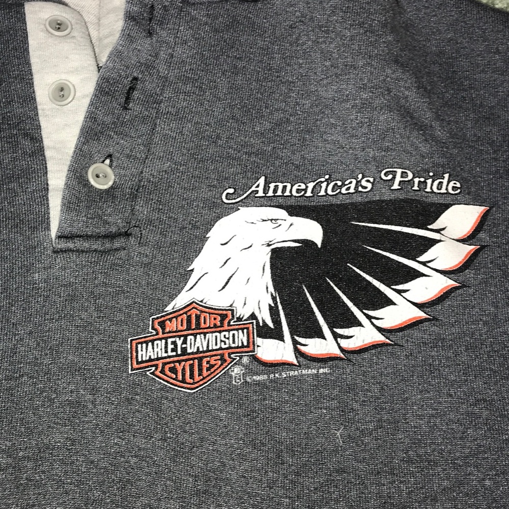 Button Up Harley Davidson Hoodie🔥